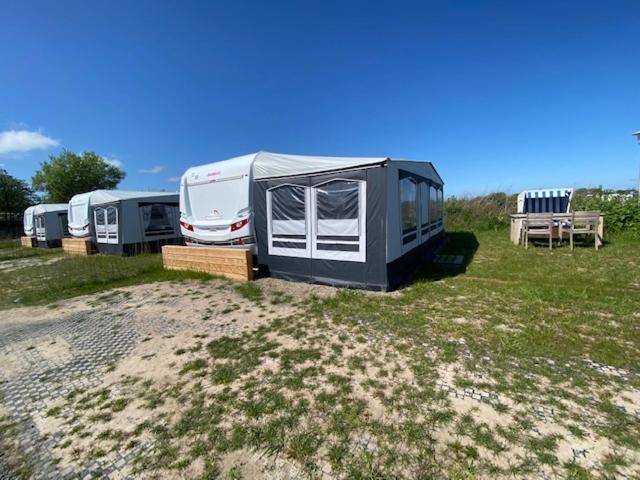 Wohnwagenvermietung Camping-Sylt / Morsum Extérieur photo