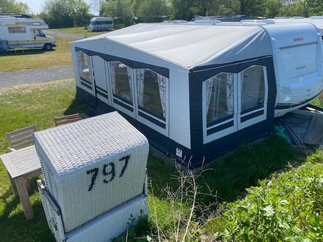 Wohnwagenvermietung Camping-Sylt / Morsum Extérieur photo